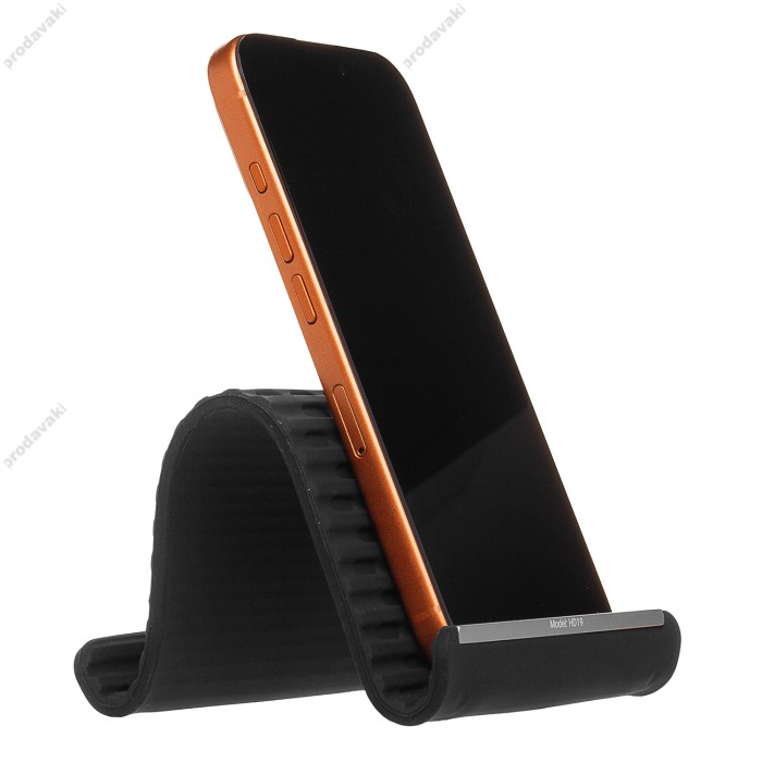 Антиковзний складаний килимок тримач для телефонів HOCO HD19 Soberano flexible desktop stand Black