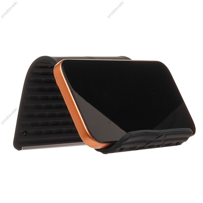 Антиковзний складаний килимок тримач для телефонів HOCO HD19 Soberano flexible desktop stand Black