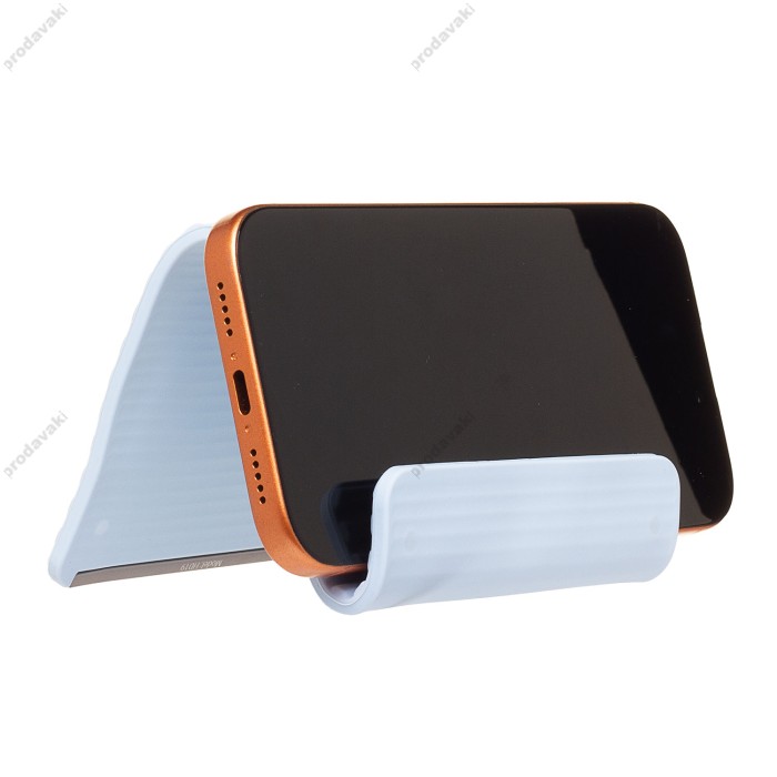 Антиковзний складаний килимок тримач для телефонів HOCO HD19 Soberano flexible desktop stand Blue