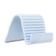 Антиковзний складаний килимок тримач для телефонів HOCO HD19 Soberano flexible desktop stand Blue