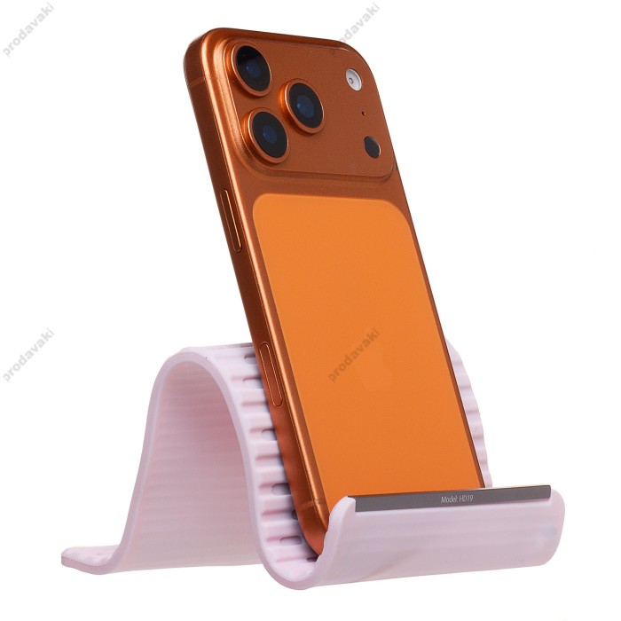 Антиковзний складаний килимок тримач для телефонів HOCO HD19 Soberano flexible desktop stand Pink