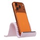 Антиковзний складаний килимок тримач для телефонів HOCO HD19 Soberano flexible desktop stand Pink