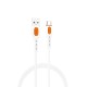 Кабель XO NB280 Jian Yan Series Type-C Data Cable USB to Type-C 3A 1m White
