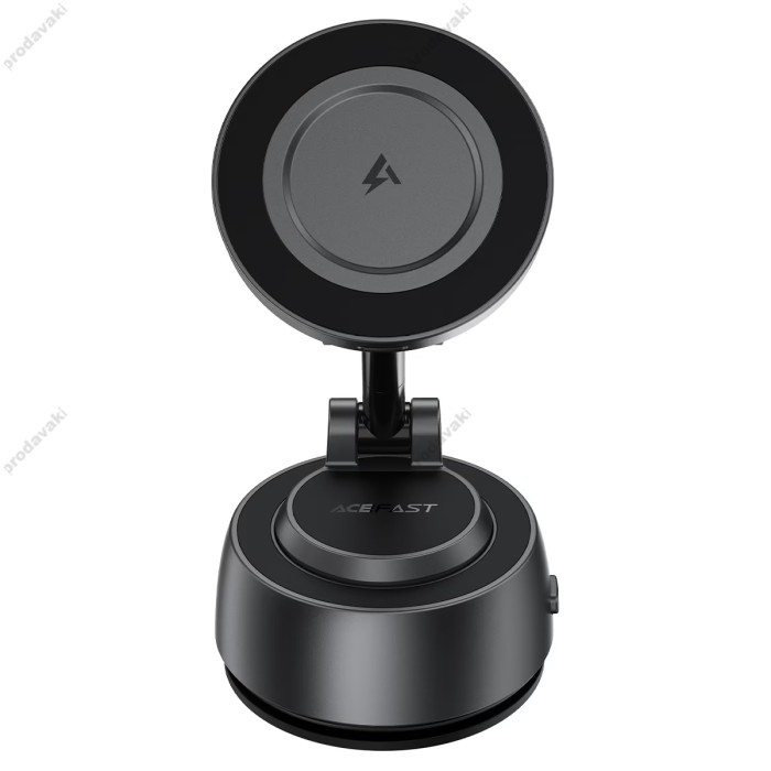  Автомобільний тримач ACEFAST E53 wireless charging car holder with electric suction cup for dashboard 15W Grey