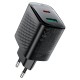 Мережевий зарядний пристрій Acefast A106 Fast charger 45W Black
