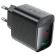 Мережевий зарядний пристрій Acefast A106 Fast charger 45W Black