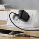 Мережевий зарядний пристрій Acefast A106 Fast charger 45W Black