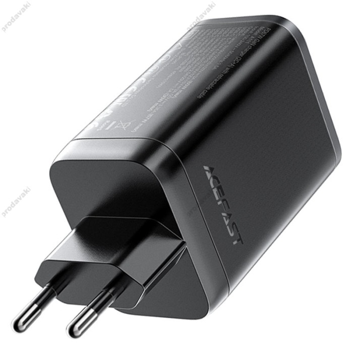 Мережевий зарядний пристрій Acefast A111 Fast Charge Wall Charger 67W Black