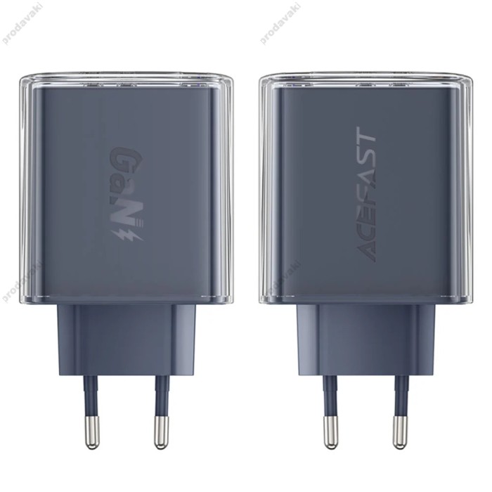 Мережевий зарядний пристрій Acefast A45 Exploration Network Charger 65W Black