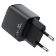 Мережевий зарядний пристрій ACEFAST A115 Fast Charge Wall Charger Type-C cable 30W Black