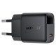 Мережевий зарядний пристрій ACEFAST A115 Fast Charge Wall Charger Type-C cable 30W Black