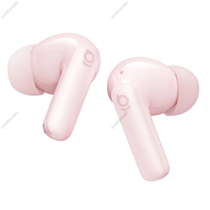 Бездротові Bluetooth навушники Baseus Bass BP1 NC In-Ear True Wireless Earbuds Pink A0010707