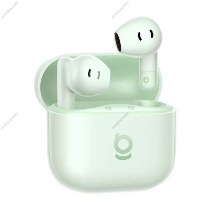 Бездротові Bluetooth навушники Baseus Bass BS2 Lite True Wireless Earbuds Green A0010A10