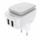 Мережевий зарядний пристрій LDNIO A2205 Touch Light Type-C cable 12W White