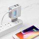 Мережевий зарядний пристрій HOCO C75 Home Charger Type-C cable 12W White