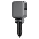 Автомобільний зарядний пристрій ACEFAST B27 car charger with telescopic cable 3A 60W Black
