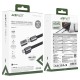 Кабель ACEFAST C27-04 magnetic charging data cable Type-C to Type-C 60W 3A 1.2m Black