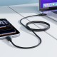 Кабель ACEFAST C29-03 silicone fast charging data cable Type-C to Type-C 240W 5A 2m Black
