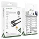 Кабель ACEFAST C29-03 silicone fast charging data cable Type-C to Type-C 240W 5A 2m Black