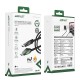 Кабель ACEFAST C30-03 silicone fast charging data cable Type-C to Type-C 240W 5A 1.6m Black
