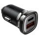 Автомобільний зарядний пристрій ACEFAST B19 PD dual port 3A 30W Grey