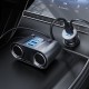 Автомобільний зарядний пристрій розгалужувач ACEFAST B22 2в1 Car Charger 152W Grey