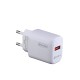 Мережевий зарядний пристрій Abodos AS-CS266 Fast charger 22.5W White