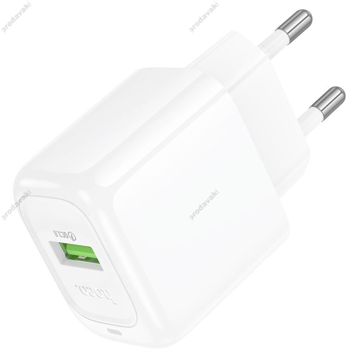 Мережевий зарядний пристрій Hoco CS52A Surplus single port charger 18W White