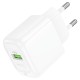 Мережевий зарядний пристрій Hoco CS52A Surplus single port charger 18W White