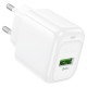 Мережевий зарядний пристрій Hoco CS52A Surplus single port charger 18W White