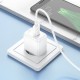Мережевий зарядний пристрій Hoco CS52A Surplus single port charger Micro USB cable 18W White