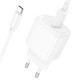 Мережевий зарядний пристрій Hoco CS52A Surplus single port charger Type-C cable 18W White
