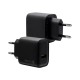 Мережевий зарядний пристрій Veron VR-C15Q Fast Charger Type-C cable 18W Black