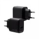 Мережевий зарядний пристрій Veron VR-C15Q Fast Charger Micro cable 18W Black