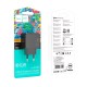 Мережевий зарядний пристрій Hoco CS17A Wish single port multi-protocol charger 22.5W Black