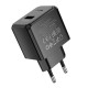 Мережевий зарядний пристрій Hoco CS17A Wish single port multi-protocol charger 22.5W Black
