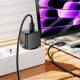Мережевий зарядний пристрій Hoco CS17A Wish single port multi-protocol charger 22.5W Black