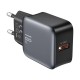 Мережевий зарядний пристрій XO L152 Fast Charger 18W Black