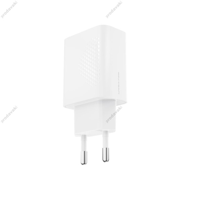Мережевий зарядний пристрій XO L159 Fast Charger Type-C cable 18W White