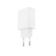 Мережевий зарядний пристрій XO L159 Fast Charger Type-C cable 18W White