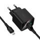 Мережевий зарядний пристрій Hoco CS81A Excellent single port charger Micro USB cable 18W Black