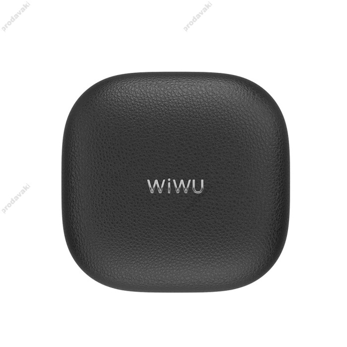Бездротові Bluetooth навушники WiWU T28 ENC Dual Mic Noise Cancelling BT 6.0 Black
