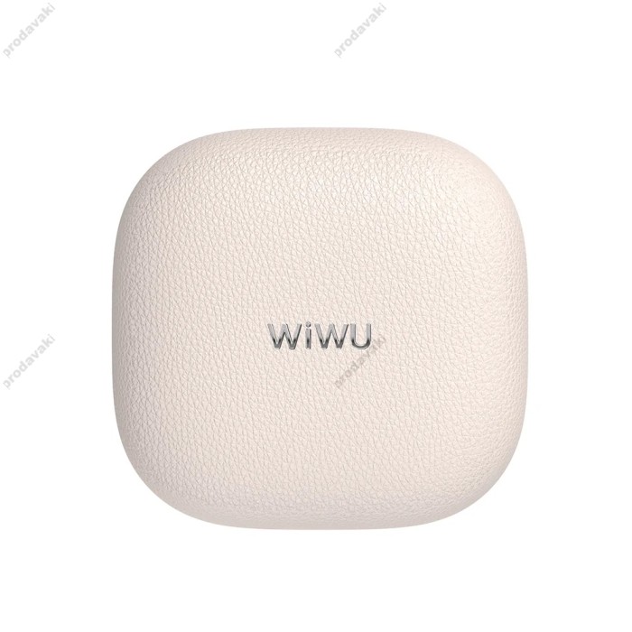 Бездротові Bluetooth навушники WiWU O502 Open Ear Clip Earbuds with AI Translation BT 6.0 Oatmeal