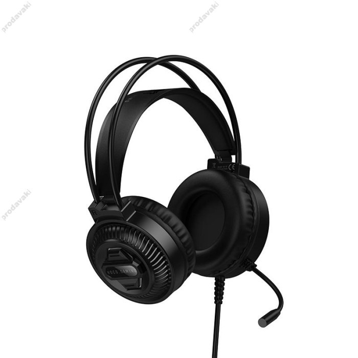 Дротові навушники HOCO W118 Extreme headphones RGB Black
