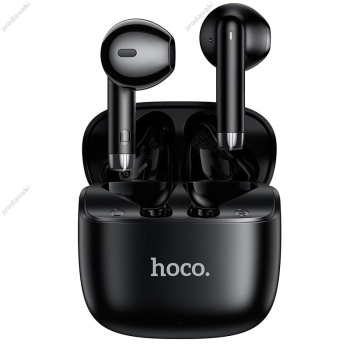Бездротові Bluetooth навушники Hoco EW205 Peaceful true wireless BT headset BT 6.0 Black