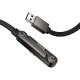 Кабель HOCO U150 Exquisite bracket charging data cable USB to Type-C 36W 3A 1.2m Black