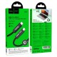 Кабель HOCO US15 USB4 full-featured data cable Type-C to Type-C 240W 5A 1m Black