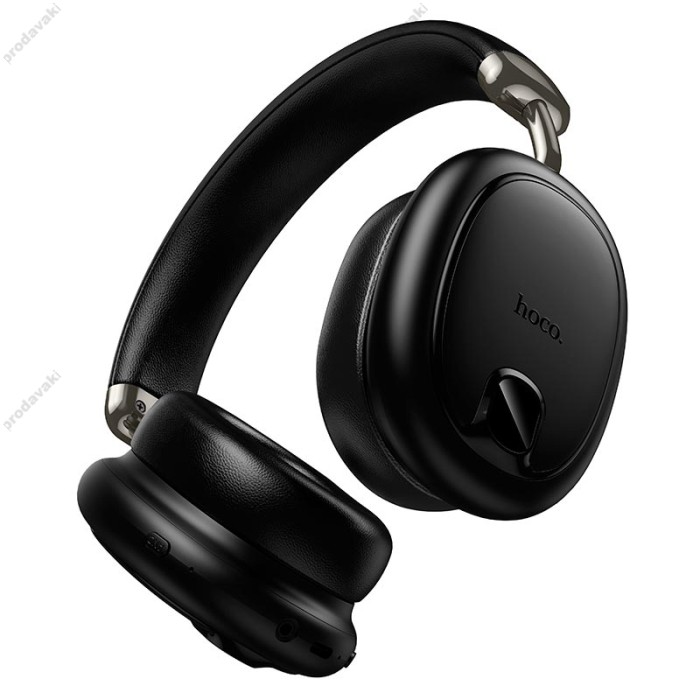 Бездротові Bluetooth навушники Hoco W76 Brocade ANC BT headphones BT6.0 Black