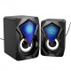 Комп'ютерна колонка Hoco DS30 RGB Subwoofer desktop game glaring speaker AUX USB 6W Black