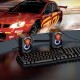 Комп'ютерна колонка Hoco DS30 RGB Subwoofer desktop game glaring speaker AUX USB 6W Black